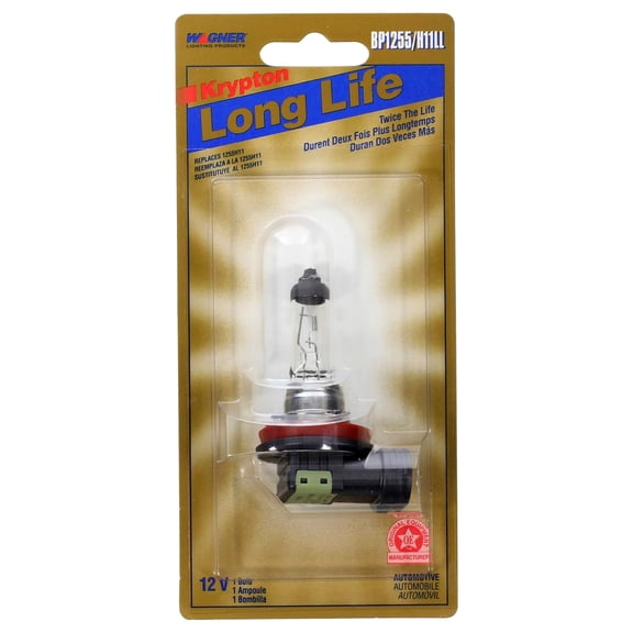 Wagner Lighting Cornering Light Bulb,Daytime Running Light Bulb,Fog Light Bulb,Headlight Bulb P/N:BP1255/H11LL