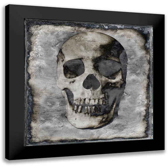 Wagner, Martin 12x12 Black Modern Framed Museum Art Print Titled - Skull III