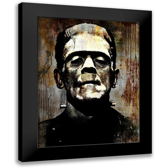 Wagner, Martin 12x14 Black Modern Framed Museum Art Print Titled - Frankenstein I