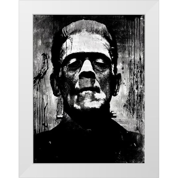 Wagner, Martin 12x14 White Modern Wood Framed Museum Art Print Titled - Frankenstein II