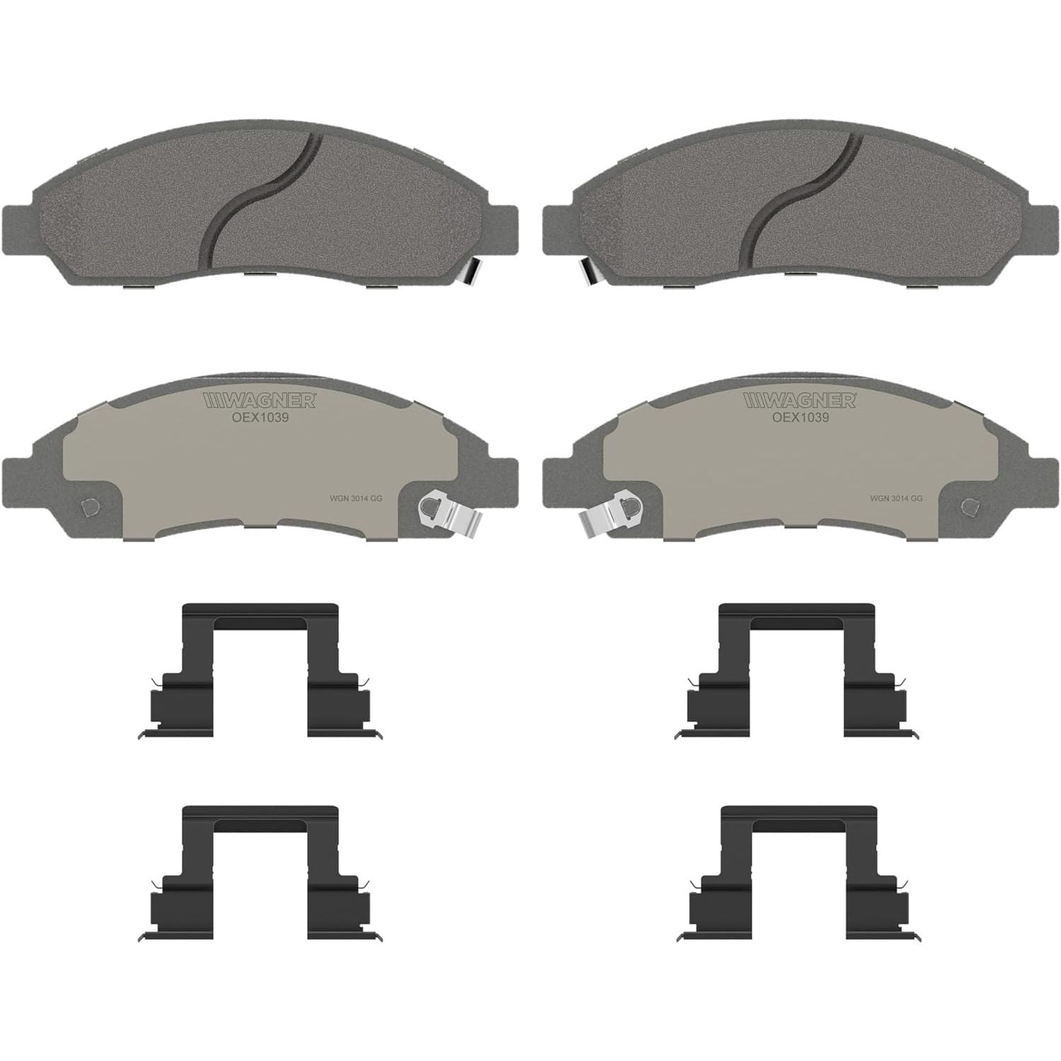 Wagner Brake OEX1039 OEX Front Disc Brake Pad Set Premium Ceramic