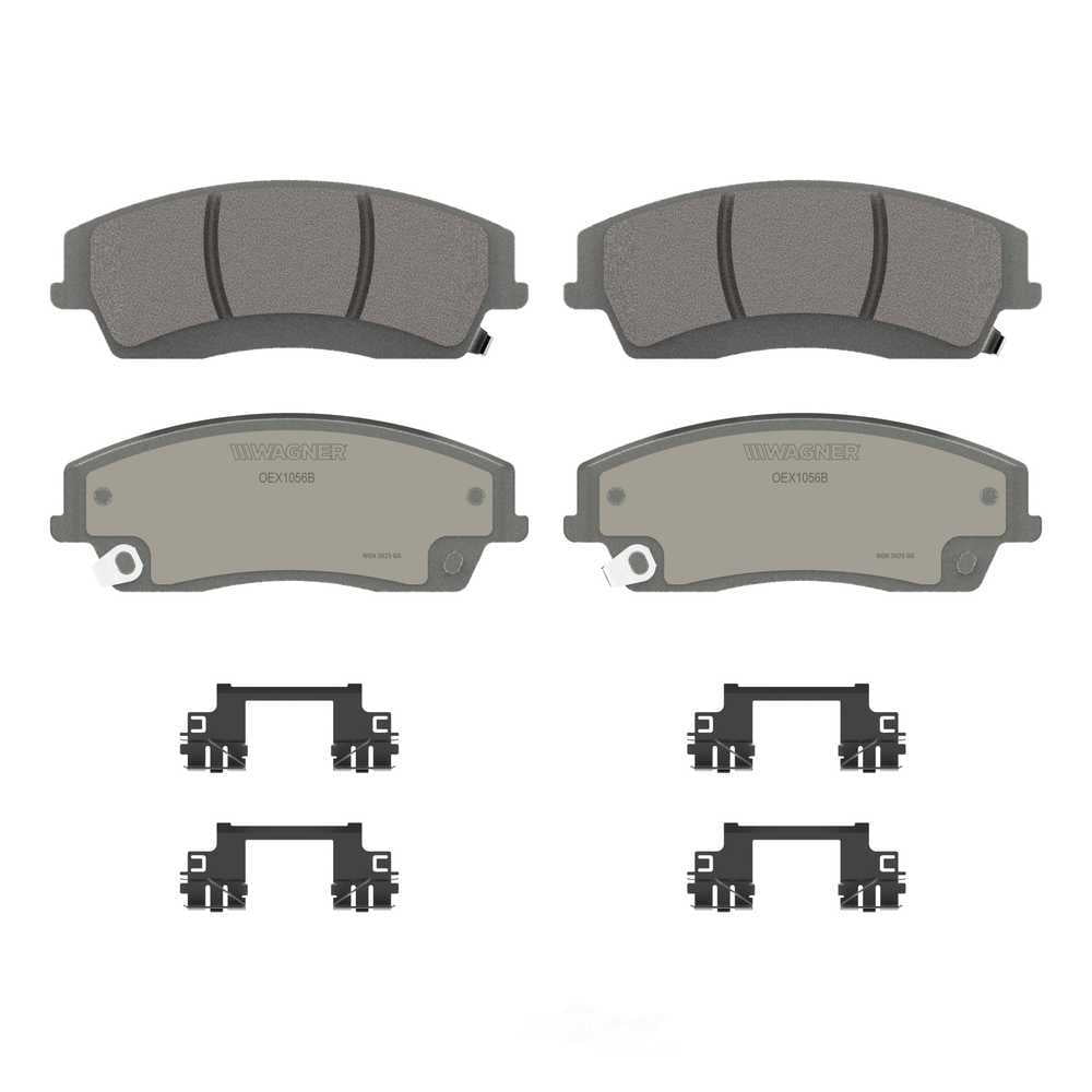 Wagner Brake OEX1056B OEX Front Disc Brake Pad Set Premium Ceramic