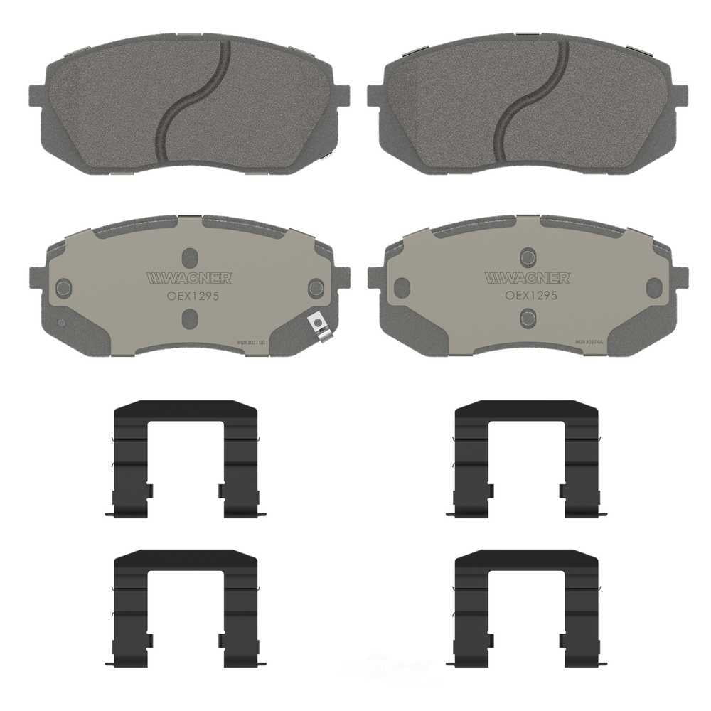 Wagner Brake OEX1295 OEX Front Disc Brake Pad Set Premium Ceramic