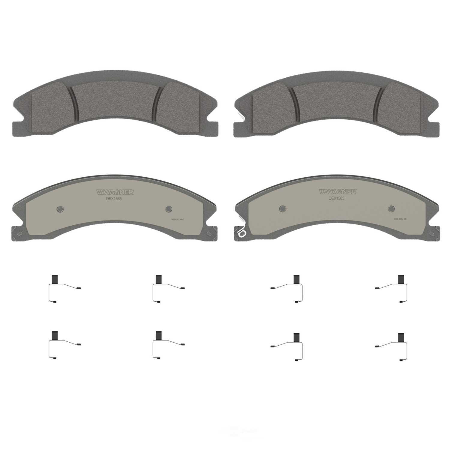 Wagner Brake OEX1565 OEX Front Disc Brake Pad Set Premium Ceramic