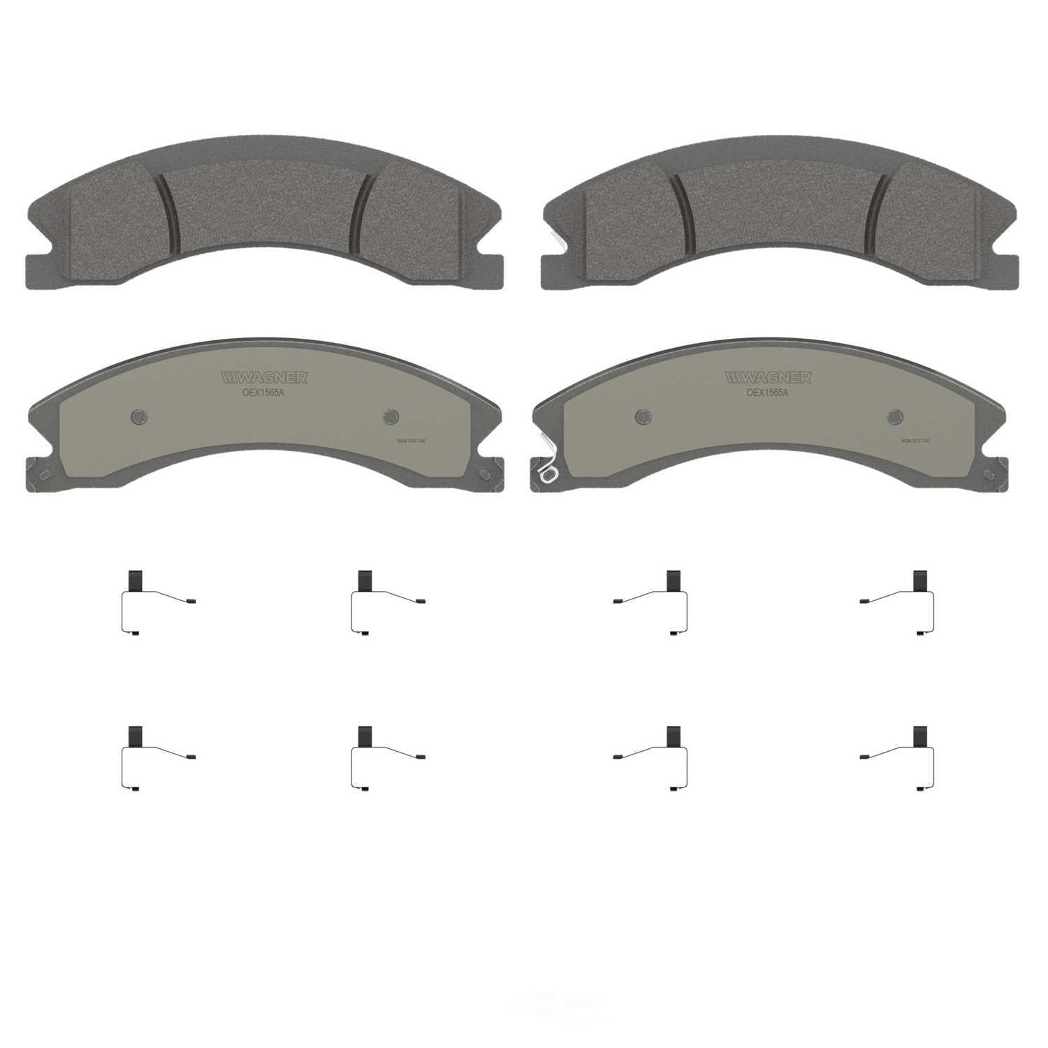 Wagner Brake OEX1565A OEX Rear Disc Brake Pad Set Premium Ceramic