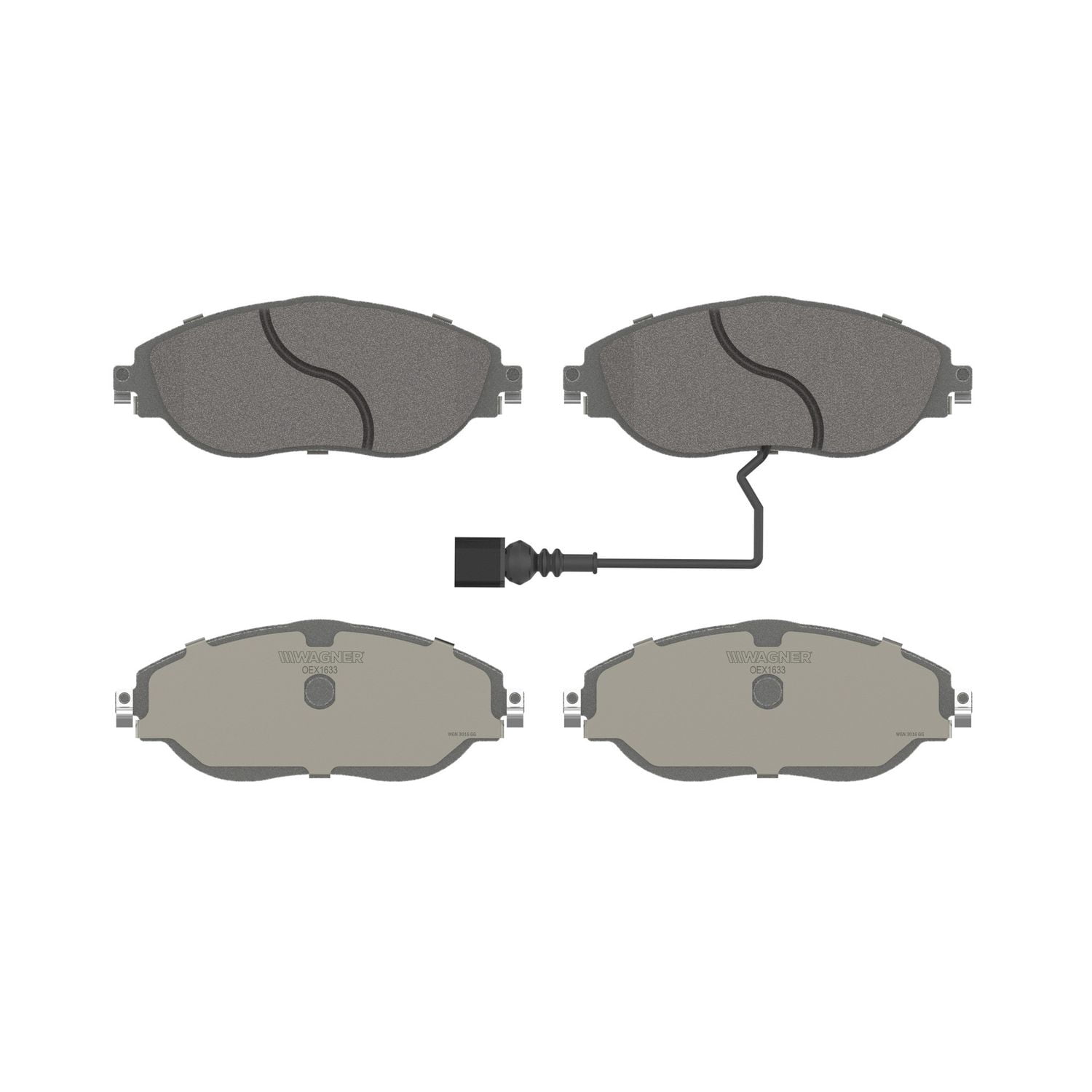 Wagner Brake OEX1633 OEX Front Disc Brake Pad Set Premium Ceramic