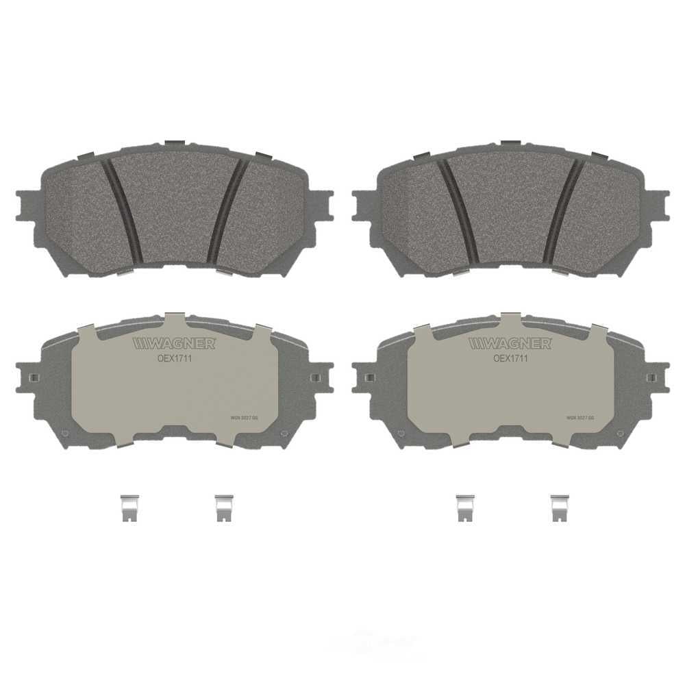 Wagner Brake OEX1711 OEX Front Disc Brake Pad Set Premium Ceramic
