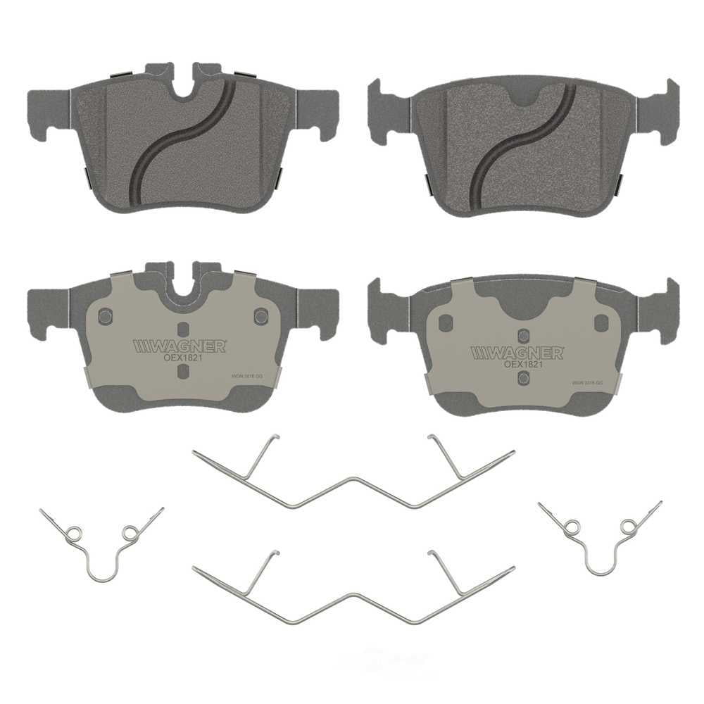 Wagner Brake OEX1821 OEX Rear Disc Brake Pad Set Premium Ceramic