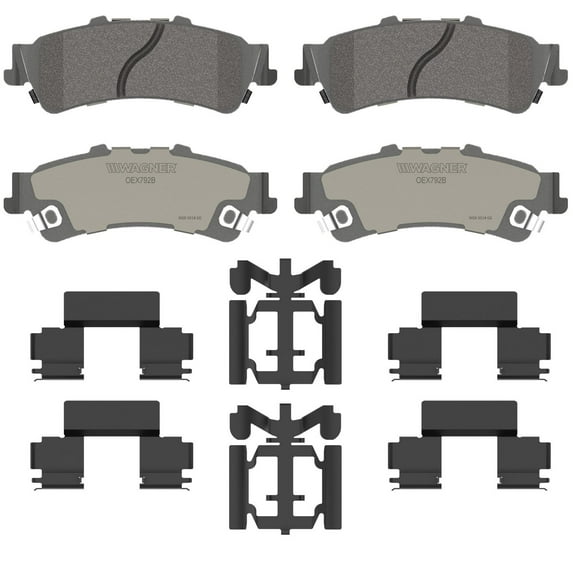 Wagner OEX OEX792B Disc Brake Pad Set Premium Ceramic