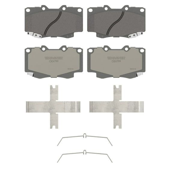 Wagner OEX OEX799 Disc Brake Pad Set Premium Ceramic