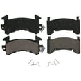 thumbnail image 1 of Wagner QuickStop Semi-Metallic Disc Brake Pad Set ZX202 Fits select: 1991-1993,1995-2003 CHEVROLET S TRUCK, 1 of 8