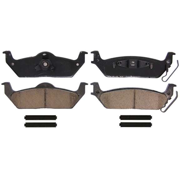 Wagner QuickStop ZD1012 Ceramic Disc Brake Pad Set Fits select: 2004-2006 FORD F150, 2006 LINCOLN MARK LT