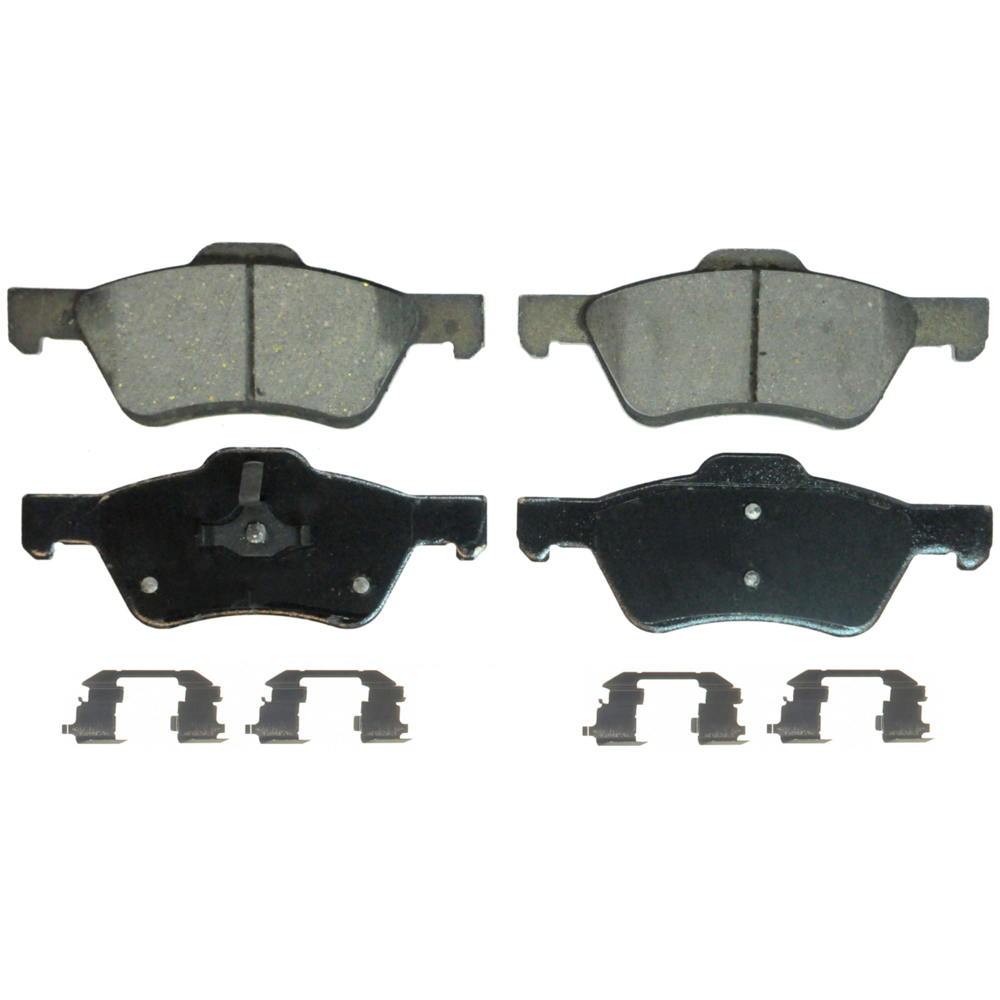 Wagner QuickStop ZD1047C Ceramic Disc Brake Pad Set Fits select: 2011-2012 FORD ESCAPE, 2011 MERCURY MARINER