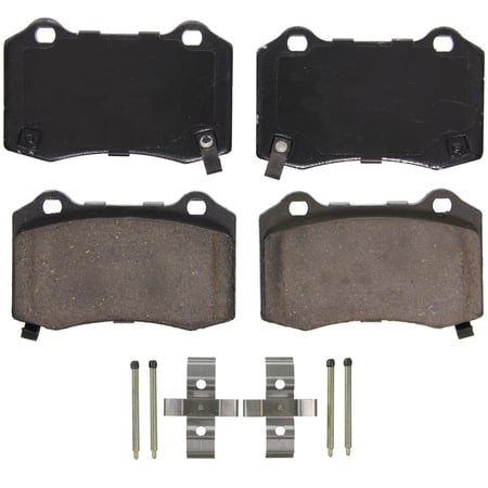 Wagner QuickStop ZD1053 Ceramic Disc Brake Pad Set Fits select: 2005-2006 CHRYSLER 300C, 2010-2015 CHEVROLET CAMARO