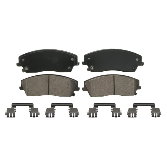 Wagner QuickStop ZD1056 Ceramic Disc Brake Pad Set Fits select: 2005-2006 CHRYSLER 300C, 2006-2015 DODGE CHARGER