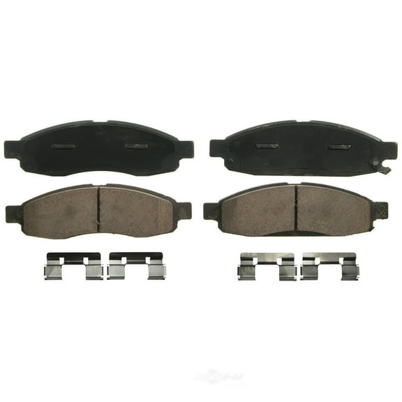 Wagner QuickStop ZD1063 Ceramic Disc Brake Pad Set Fits select: 2004-2005 NISSAN TITAN, 2004-2005 NISSAN ARMADA
