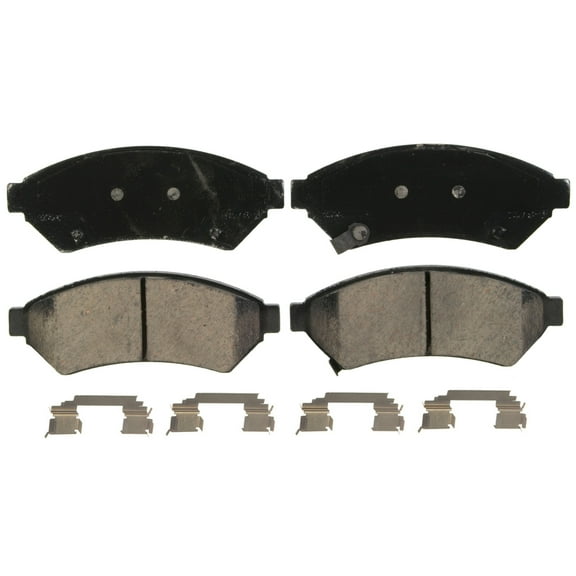 Wagner QuickStop ZD1075 Ceramic Disc Brake Pad Set Fits select: 2006-2007 BUICK LACROSSE, 2005 BUICK ALLURE