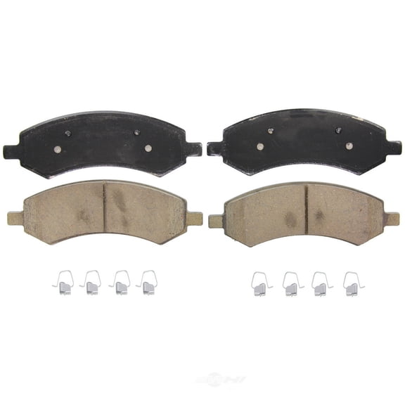 Wagner QuickStop ZD1084 Ceramic Disc Brake Pad Set Fits select: 2013-2018 RAM 1500, 2007-2012 DODGE RAM 1500