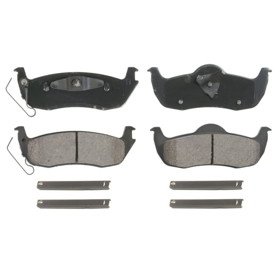 Wagner QuickStop ZD1087 Ceramic Disc Brake Pad Set Fits select: 2005-2010 JEEP GRAND CHEROKEE, 2006-2010 JEEP COMMANDER