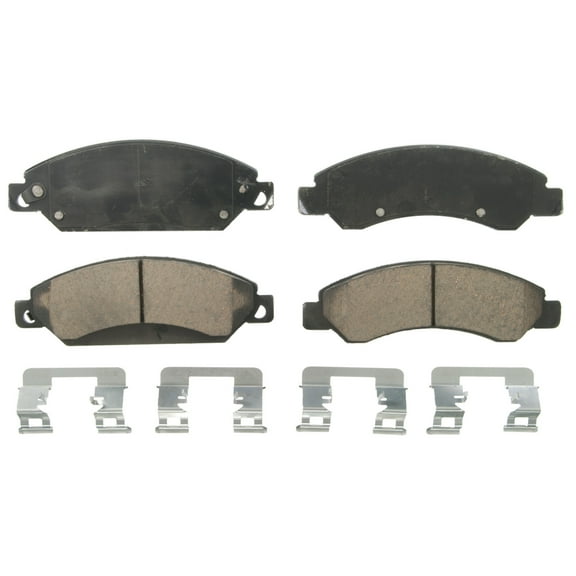 Wagner QuickStop ZD1092 Ceramic Disc Brake Pad Set Fits select: 2007 CHEVROLET SILVERADO, 2007-2008 CHEVROLET TAHOE