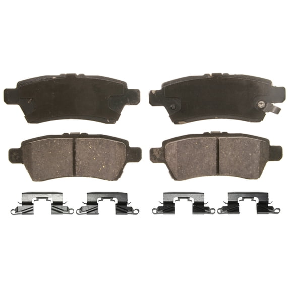 Wagner QuickStop ZD1101 Ceramic Disc Brake Pad Set Fits select: 2005-2012 NISSAN PATHFINDER, 2006-2007 NISSAN XTERRA