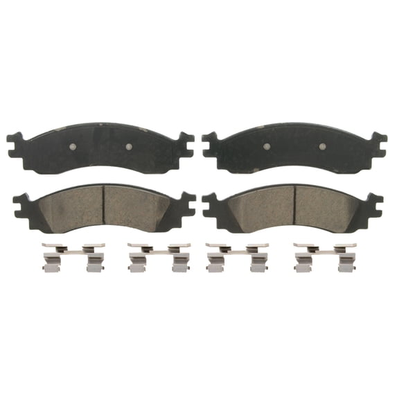 Wagner QuickStop ZD1158 Ceramic Disc Brake Pad Set Fits select: 2006-2010 FORD EXPLORER, 2007-2010 FORD EXPLORER SPORT TRAC