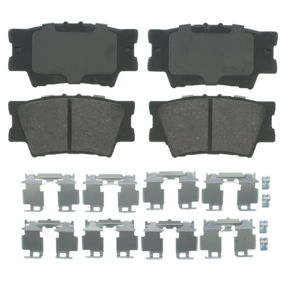 Wagner QuickStop ZD1212 Ceramic Disc Brake Pad Set Fits select: 2006-2018 TOYOTA RAV4, 2007-2018 TOYOTA CAMRY