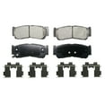 thumbnail image 1 of Wagner QuickStop ZD1297 Ceramic Disc Brake Pad Set Fits select: 2007-2009 HYUNDAI SANTA FE, 1 of 8