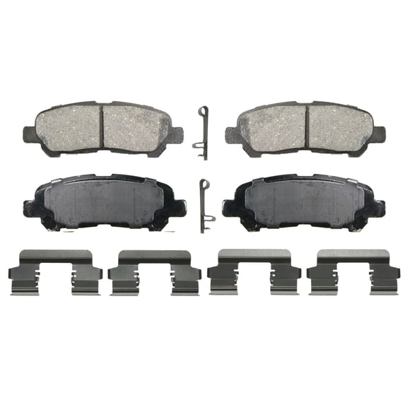 Wagner QuickStop ZD1325 Ceramic Disc Brake Pad Set Fits select: 2008-2013 TOYOTA HIGHLANDER