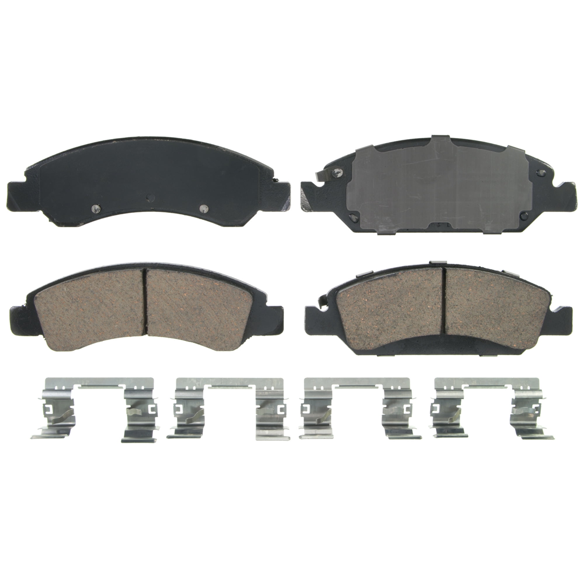 Wagner QuickStop ZD1363 Ceramic Disc Brake Pad Set Fits select: 2008-2019 CHEVROLET SILVERADO, 2008-2019 GMC SIERRA