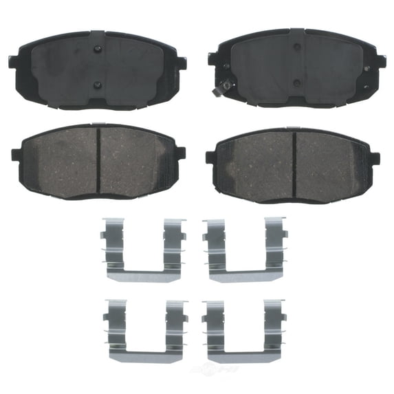 Wagner QuickStop ZD1397 Ceramic Disc Brake Pad Set Fits select: 2014-2016 KIA SOUL, 2012 HYUNDAI ELANTRA