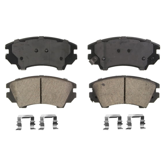 Wagner QuickStop ZD1404 Ceramic Disc Brake Pad Set Fits select: 2010-2015 CHEVROLET CAMARO