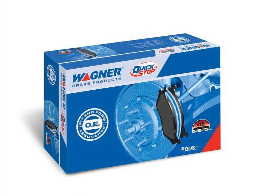 Wagner QuickStop ZD1428 Ceramic Disc Brake Pad Set Fits select: 2012 ...
