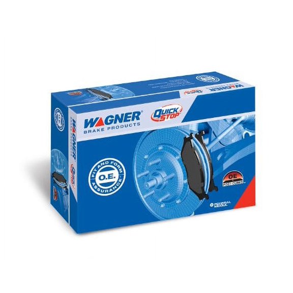 Wagner QuickStop ZD1428 Ceramic Disc Brake Pad Set Fits select: 2012-2018 TESLA MODEL S, 2011-2015 HYUNDAI GENESIS COUPE 3.8L