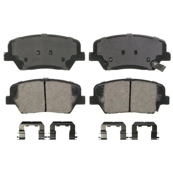 Wagner QuickStop ZD1432 Ceramic Disc Brake Pad Set Fits select: 2011-2014 KIA SORENTO, 2013-2016 HYUNDAI SANTA FE SPORT