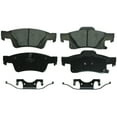 thumbnail image 1 of Wagner QuickStop ZD1498 Ceramic Disc Brake Pad Set Fits select: 2011-2018,2020 JEEP GRAND CHEROKEE, 1 of 8
