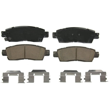 Wagner QuickStop ZD1507 Ceramic Disc Brake Pad Set Fits select: 2011 CHEVROLET TRAVERSE, 2011 GMC ACADIA