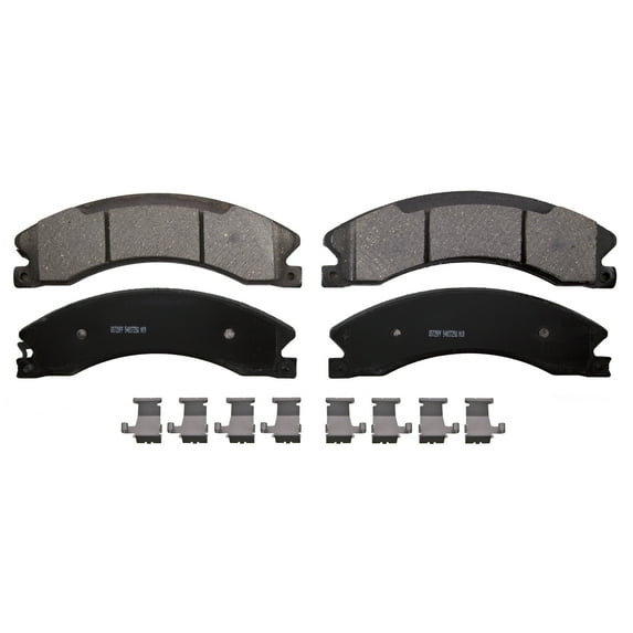 Wagner QuickStop ZD1565A Ceramic Disc Brake Pad Set Fits select: 2016-2019 NISSAN TITAN XD, 2012-2018 NISSAN NV