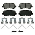 thumbnail image 1 of Wagner QuickStop ZD1585 Ceramic Disc Brake Pad Set Fits select: 2012-2015 HONDA PILOT, 2019 HONDA RIDGELINE, 1 of 8