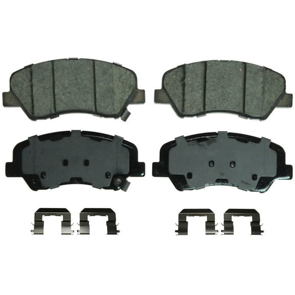 Wagner QuickStop ZD1593 Ceramic Disc Brake Pad Set Fits select: 2012-2019 HYUNDAI ACCENT, 2012-2019 KIA RIO