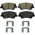 thumbnail image 1 of Wagner QuickStop ZD1595 Ceramic Disc Brake Pad Set Fits select: 2013-2015 HYUNDAI ELANTRA, 2012-2015 HYUNDAI VELOSTER, 1 of 8