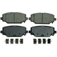 thumbnail image 1 of Wagner QuickStop ZD1596 Ceramic Disc Brake Pad Set Fits select: 2011-2020 DODGE GRAND CARAVAN, 2012-2016 CHRYSLER TOWN & COUNTRY, 1 of 8
