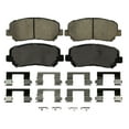 thumbnail image 1 of Wagner QuickStop ZD1640 Ceramic Disc Brake Pad Set Fits select: 2014-2016 JEEP CHEROKEE, 2013-2016 DODGE DART, 1 of 8