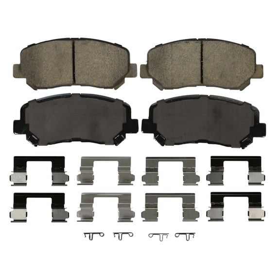 Wagner QuickStop ZD1640 Ceramic Disc Brake Pad Set Fits select: 2014-2016 JEEP CHEROKEE, 2013-2016 DODGE DART