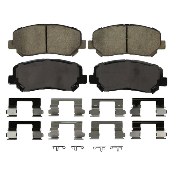 Wagner QuickStop ZD1640 Ceramic Disc Brake Pad Set Fits select: 2014-2016 JEEP CHEROKEE, 2013-2016 DODGE DART