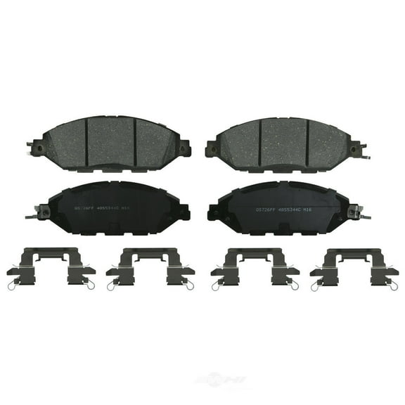 Wagner QuickStop ZD1649 Ceramic Disc Brake Pad Set Fits select: 2013-2020 NISSAN PATHFINDER, 2015-2021 NISSAN MURANO