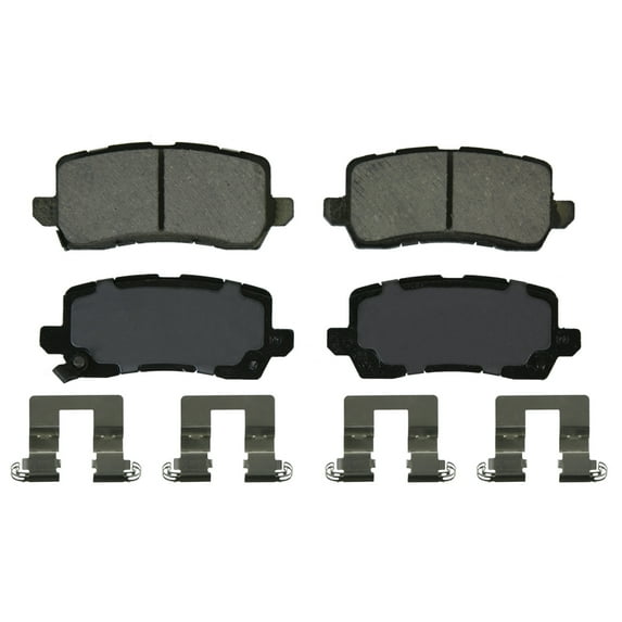 Wagner QuickStop ZD1698 Ceramic Disc Brake Pad Set Fits select: 2015-2020 ACURA TLX, 2014-2020 ACURA RLX