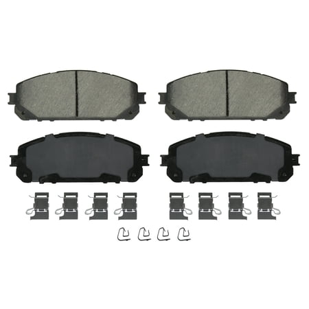 Wagner QuickStop ZD1709 Ceramic Disc Brake Pad Set Fits select: 2014-2015 JEEP CHEROKEE