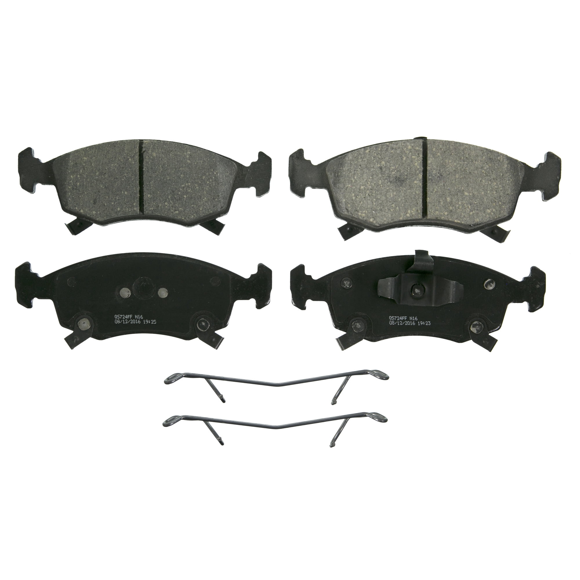 Wagner QuickStop ZD1720 Ceramic Disc Brake Pad Set Fits select: 2013-2019 FIAT 500