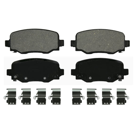 Wagner QuickStop ZD1734 Ceramic Disc Brake Pad Set Fits select: 2014-2020 JEEP CHEROKEE, 2015-2017 CHRYSLER 200
